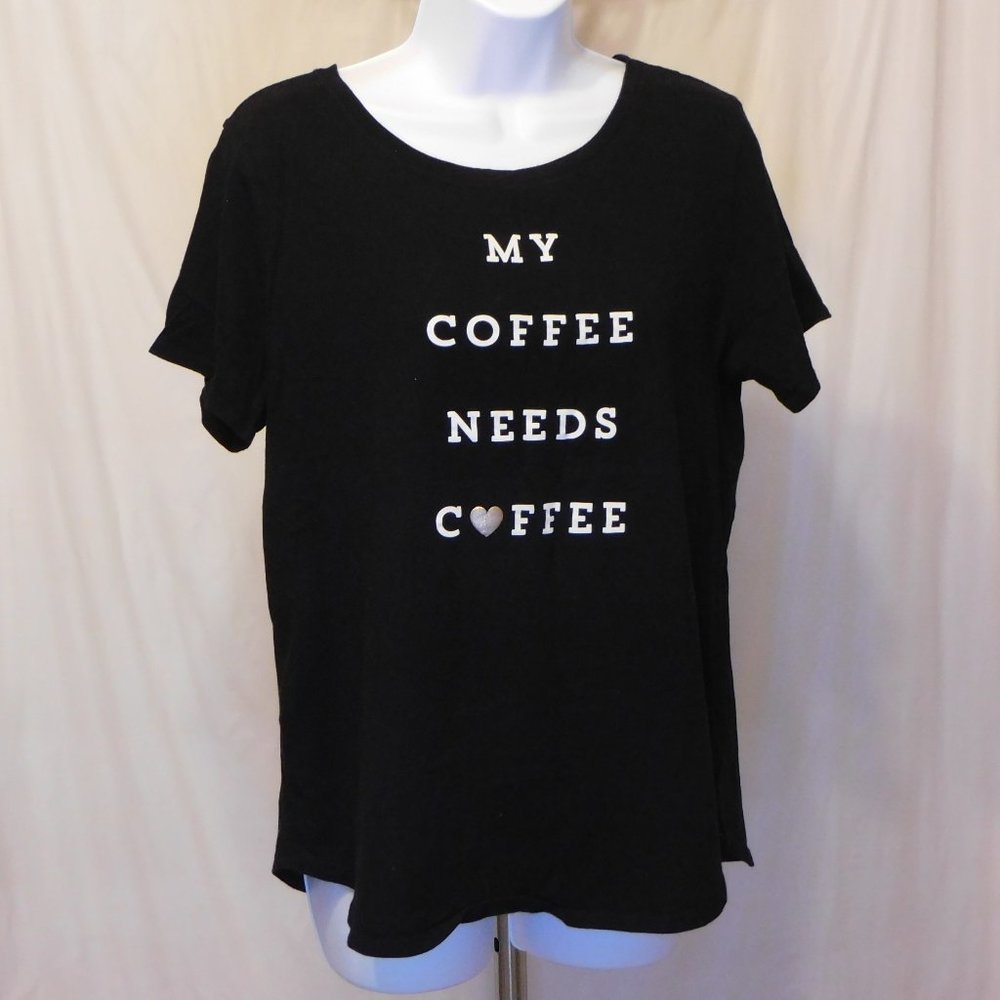 Old Navy Black T-Shirt Large EUC